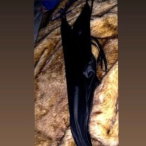 Black G-String Dance Stripper Outfit
